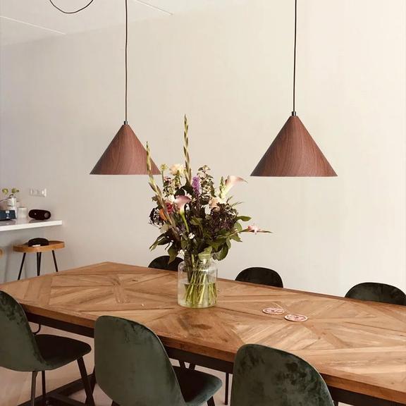 Deckenlampe APP1443-1CP DARK WOOD