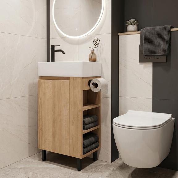 Meuble de salle de bain avec vasque REA Astra 43cm