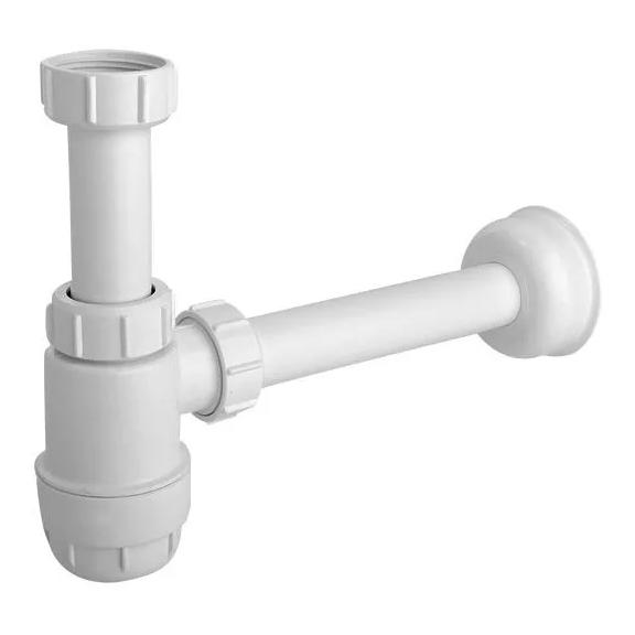 Bidetový sifón REA HC2 - biely, nízky