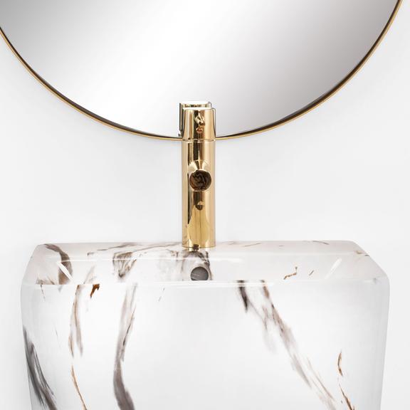 Umywalka Ceramiczna Wolnostojąca ARIS Marble