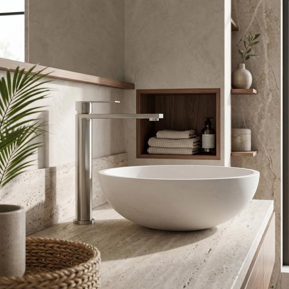 Rubinetto da bagno Rea Hunter Brush Nickel