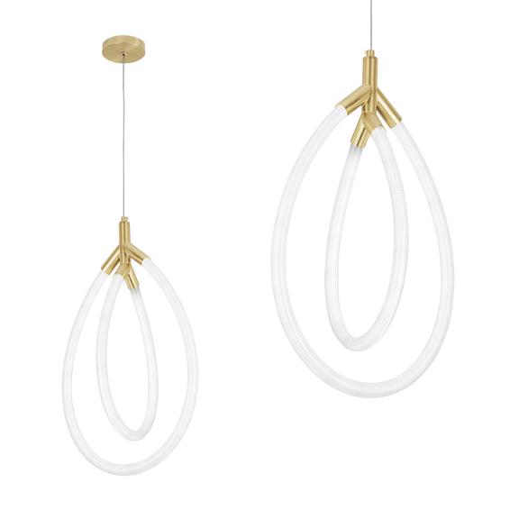 Lampe LED G017-CP Gold