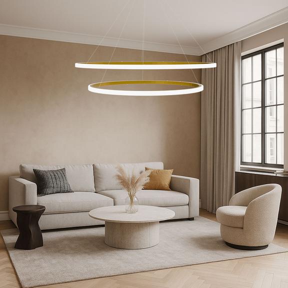 Lampe LED LHJ008-CP2 BRUSH GOLD