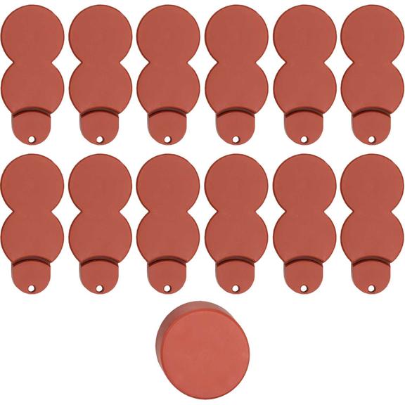 Obrzeże trawnikowe palisada 200cm 12szt. HD 7095 Terracotta