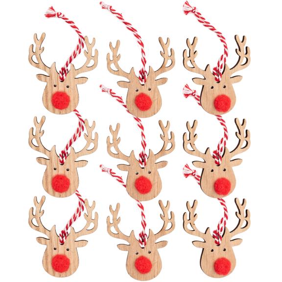 Dekoracje świąteczne 311367 Renifery 9szt