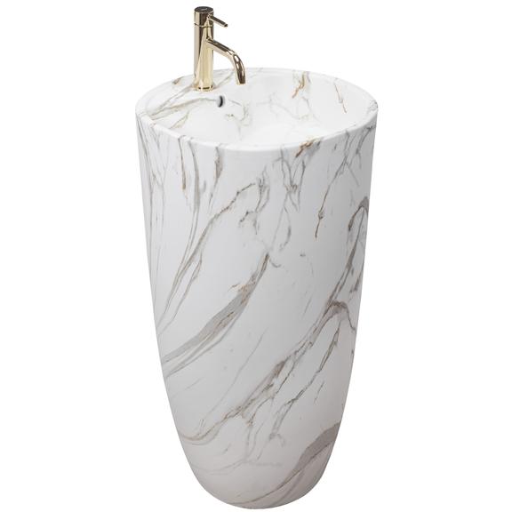 Umywalka Ceramiczna Wolnostojąca Anya Lava mat