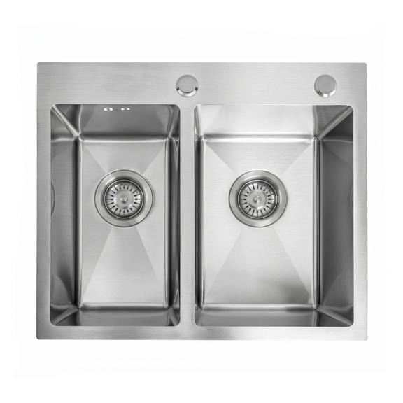 Fregadero de acero Toby BRUSH STEEL