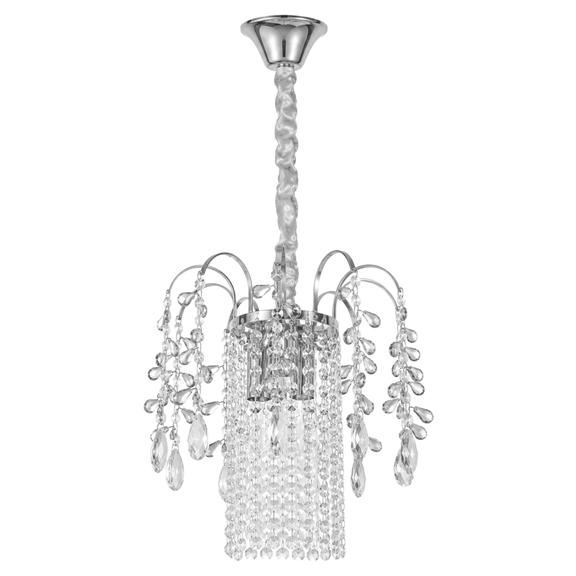Кристална висяща лампа SWE089-CP 30cm CHROME