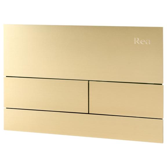 Przycisk typu T do stelaża podtynkowego WC K011A-Q Złoty Szczotkowany