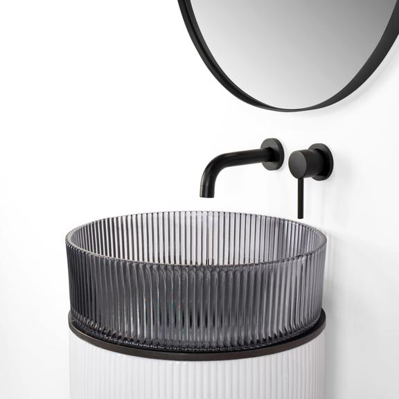 Отдельно стоящий пьедестал с умывальником Rea Ingrid Grey