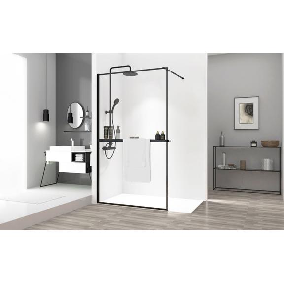 Zuhanyfal Rea Bler 110 polccal és Evo akasztóval