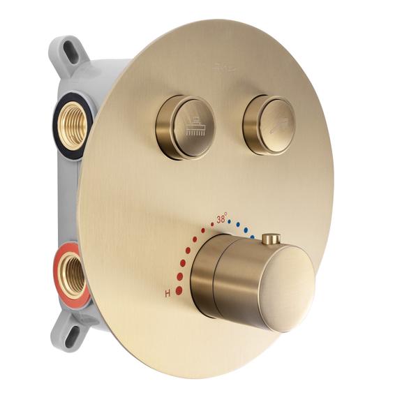 Kit de douche encastré Rea LUNGO BRUSH  GOLD  BOX