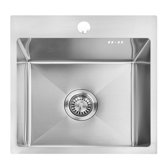 Évier en acier Leo 40 BRUSH NICKEL