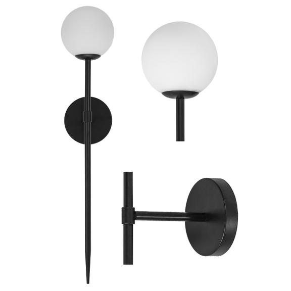 Wandlampe Black Modern 52 cm APP577-1W