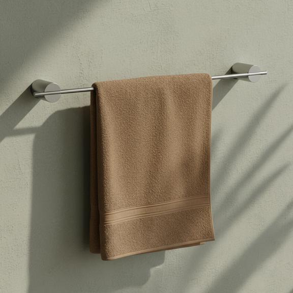 Wieszak łazienkowy jednoramienny Tomi 5801 Nikiel Szczotkowany