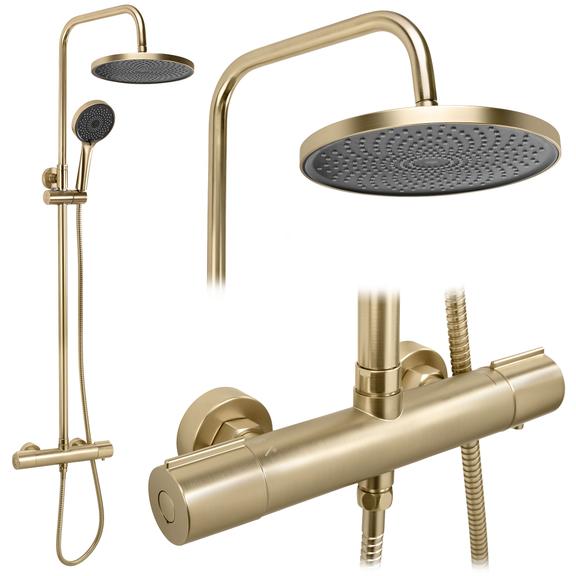 Sprchový set Rea Avanti Brush Gold