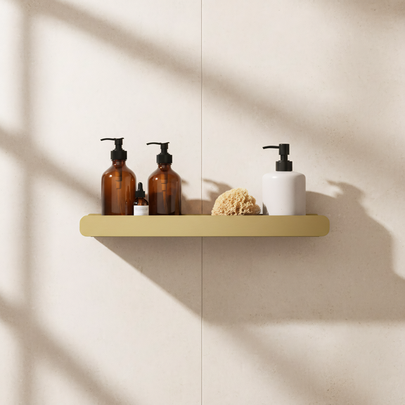 Etagère de salle de bain SF03 60cm gold brush