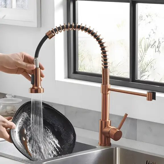 Μπαταρία κουζίνας REA Colin Brush Copper