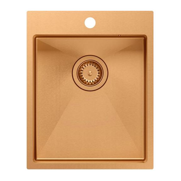 Tērauda izlietne RUSSEL 90 COPPER