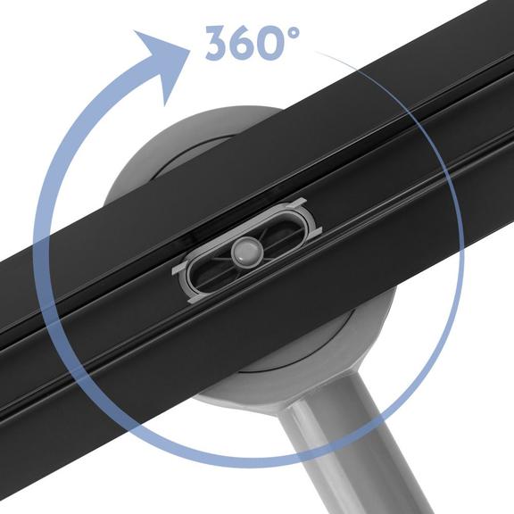 Duschrinne Neox Slim pro black 90