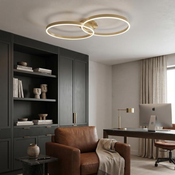 Стельовий світильник LED SWE062-C BRUSH GOLD