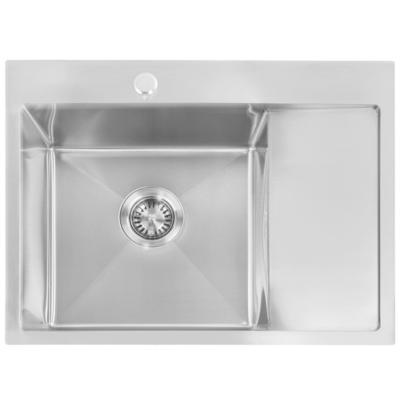 Évier en acier Fin BRUSH NICKEL