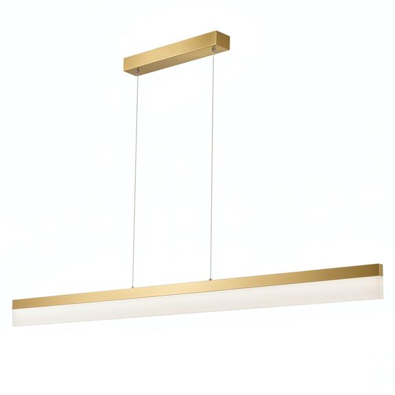 Deckenleuchte LED APP1694-CP 120 cm Brush Gold