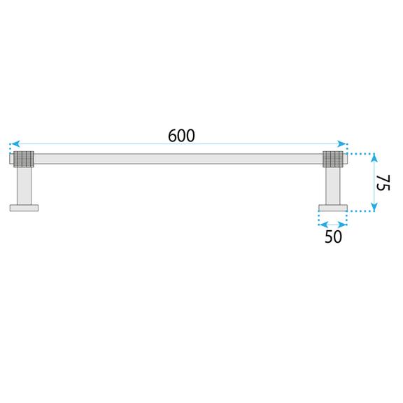 Kopalniški obešalnik 29101 Rivo Brush Gold