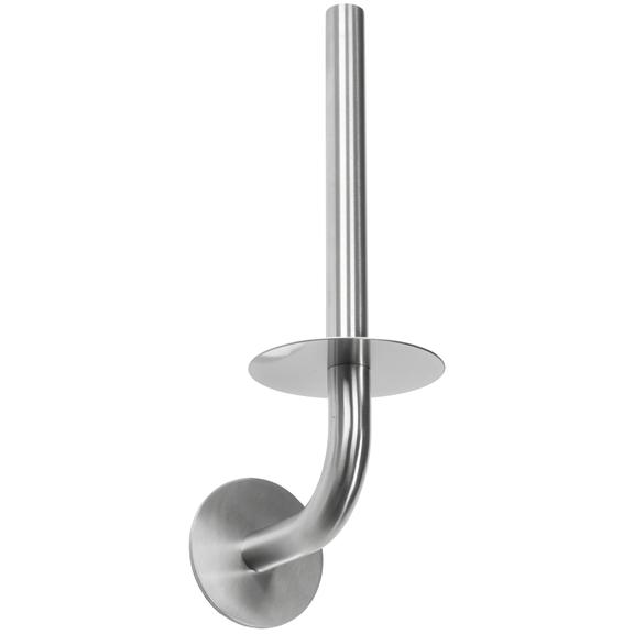 Portarrollos de papel higiénico Nickel brush INOX 322220 DUO