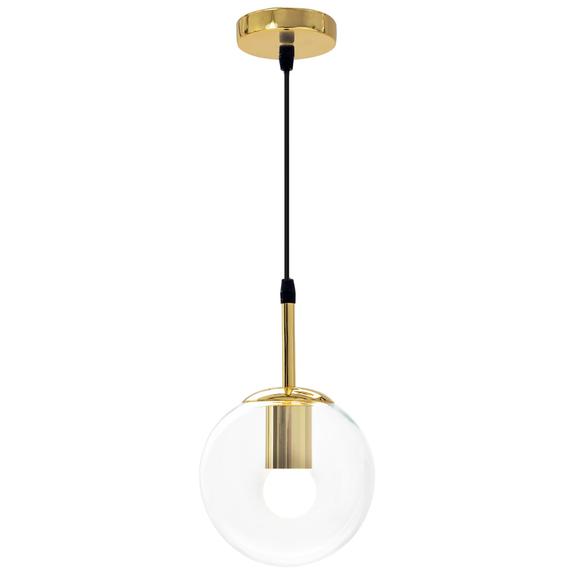 Deckenlampe Glas Kugel Gold APP686-1CP