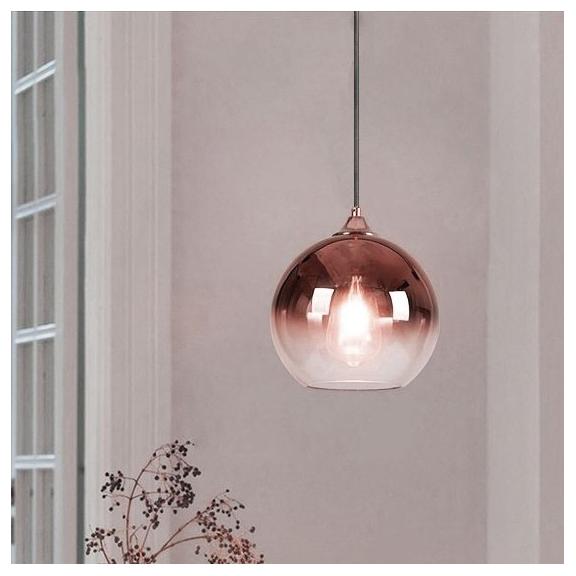 Deckenlampe Glas APP313-1CP Rose Gold