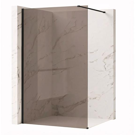 Zuhanyfal Rea Flexi Brown / Black 90