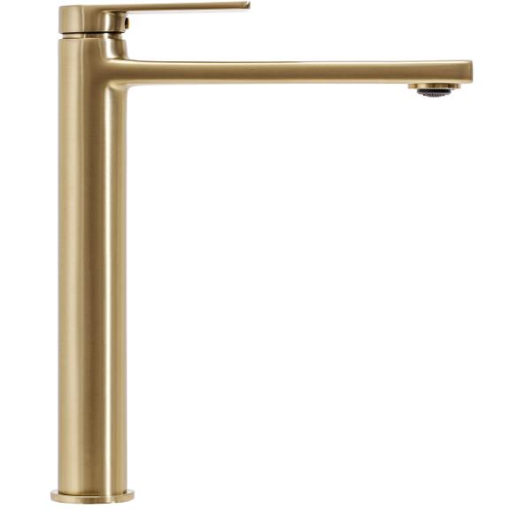 Grifo de baño Rea Verso Brush  Gold high