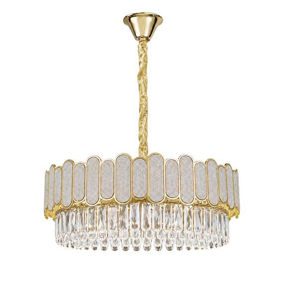 Кристална висяща лампа SWE107-CP 50cm GOLD