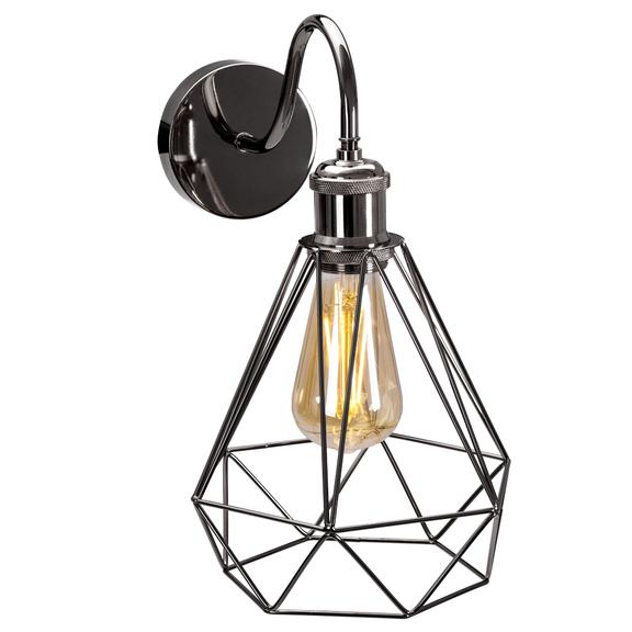 Wandlampe Loft Black Chrome 392230