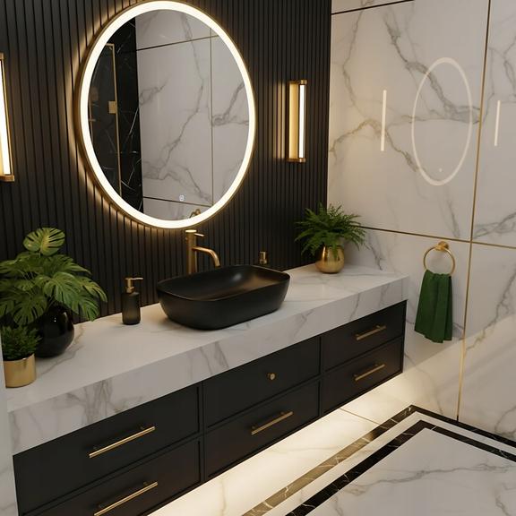 Umywalka nablatowa Basaro Hestia