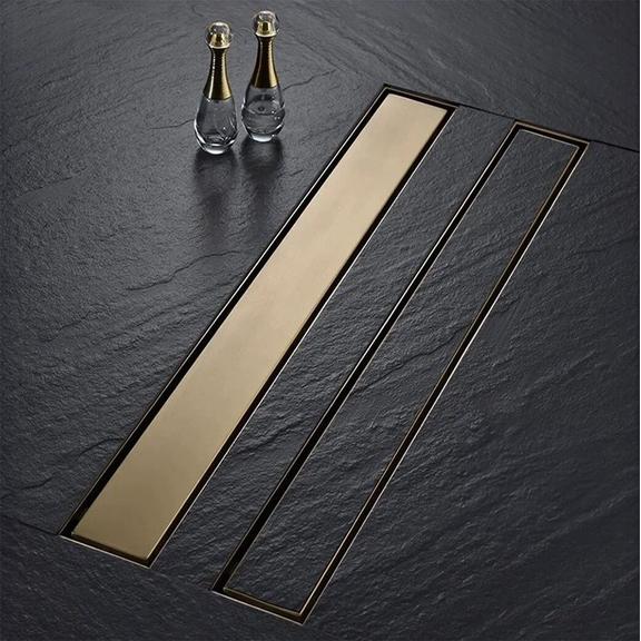 Duschrinne REA Neox pro Brush Gold 100