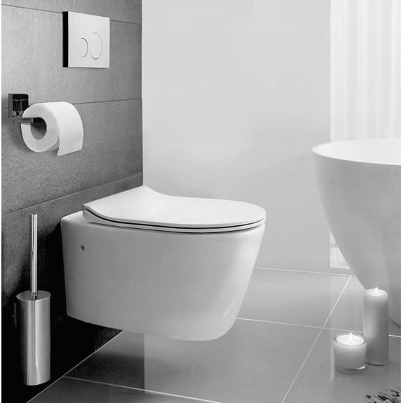 Portarrollos de papel higiénico Black 381698