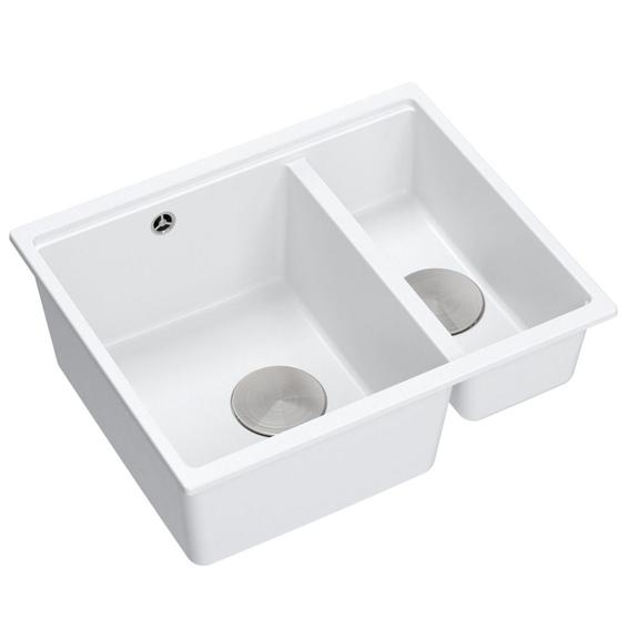 granīta izlietne Logan 150 White