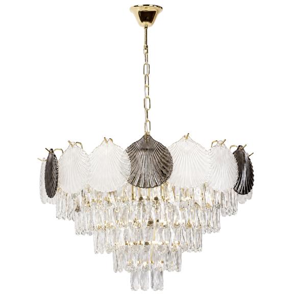 Кристална висяща лампа SWE084-CP 60cm GOLD