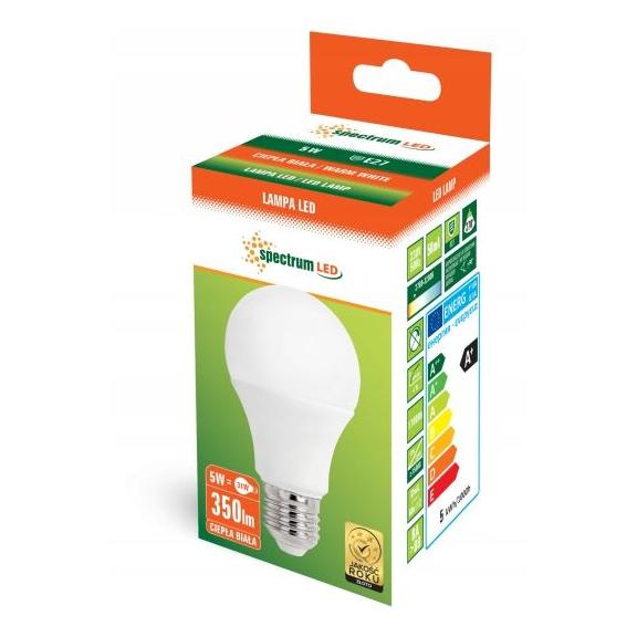Glühbirne LED warm E-27 230V 6W 13271