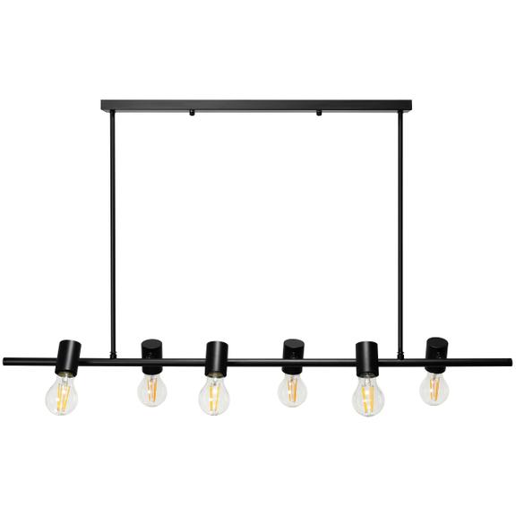 Hängelampe Metall black APP480-6CP