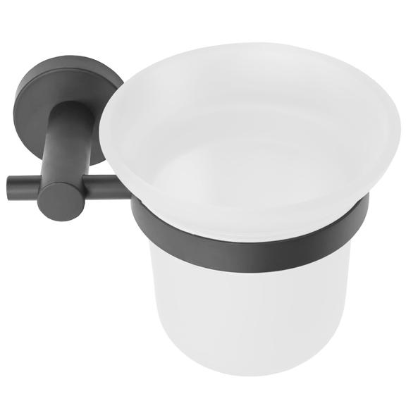 Szczotka WC GUN Czarna 322234A LEO