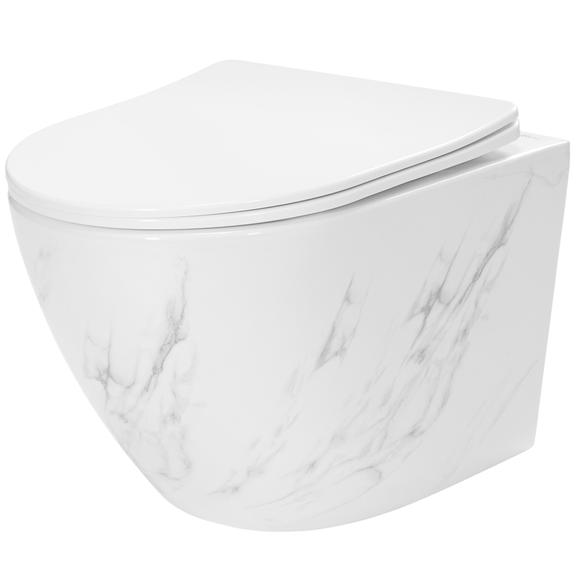 Taza de inodoro Rea Carlos Nature Marble