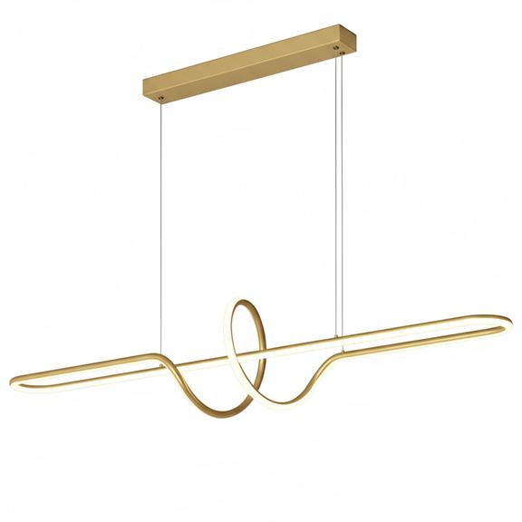 Lampe LED LHJ038-CP BRUSH GOLD