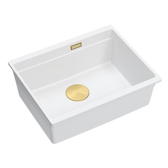 Granite sink Logan 100 White