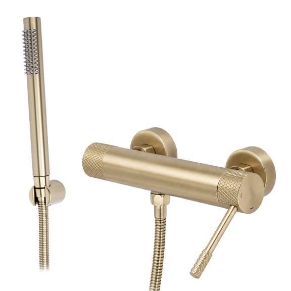 Vannas jaucējkrāns REA Venti Brush Gold