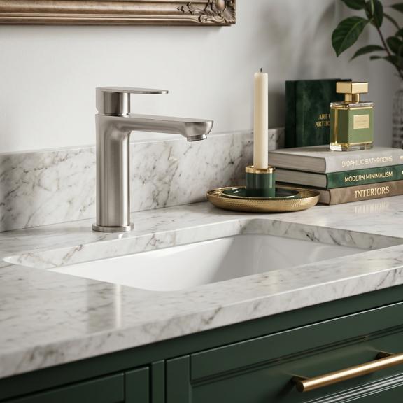 Fürdőszobai csaptelep Rea Logan Brush Nickel