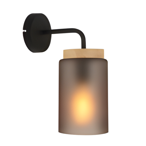 Wandlampe APP1814-1W Frosted Grey