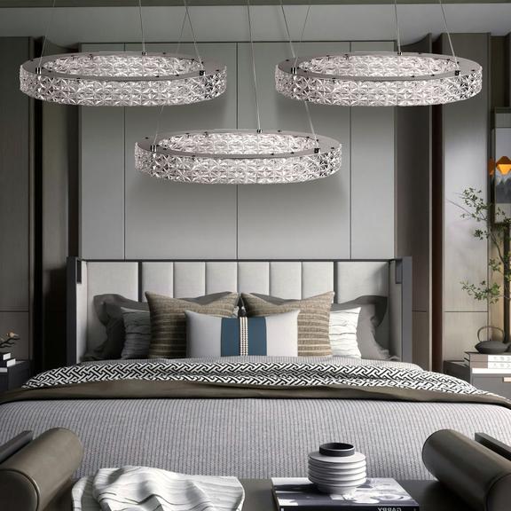 Lampe LED MS005-CP 50cm CHROME